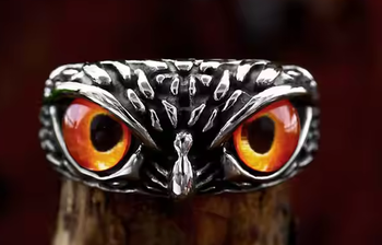 pierścień OWL'S EYES